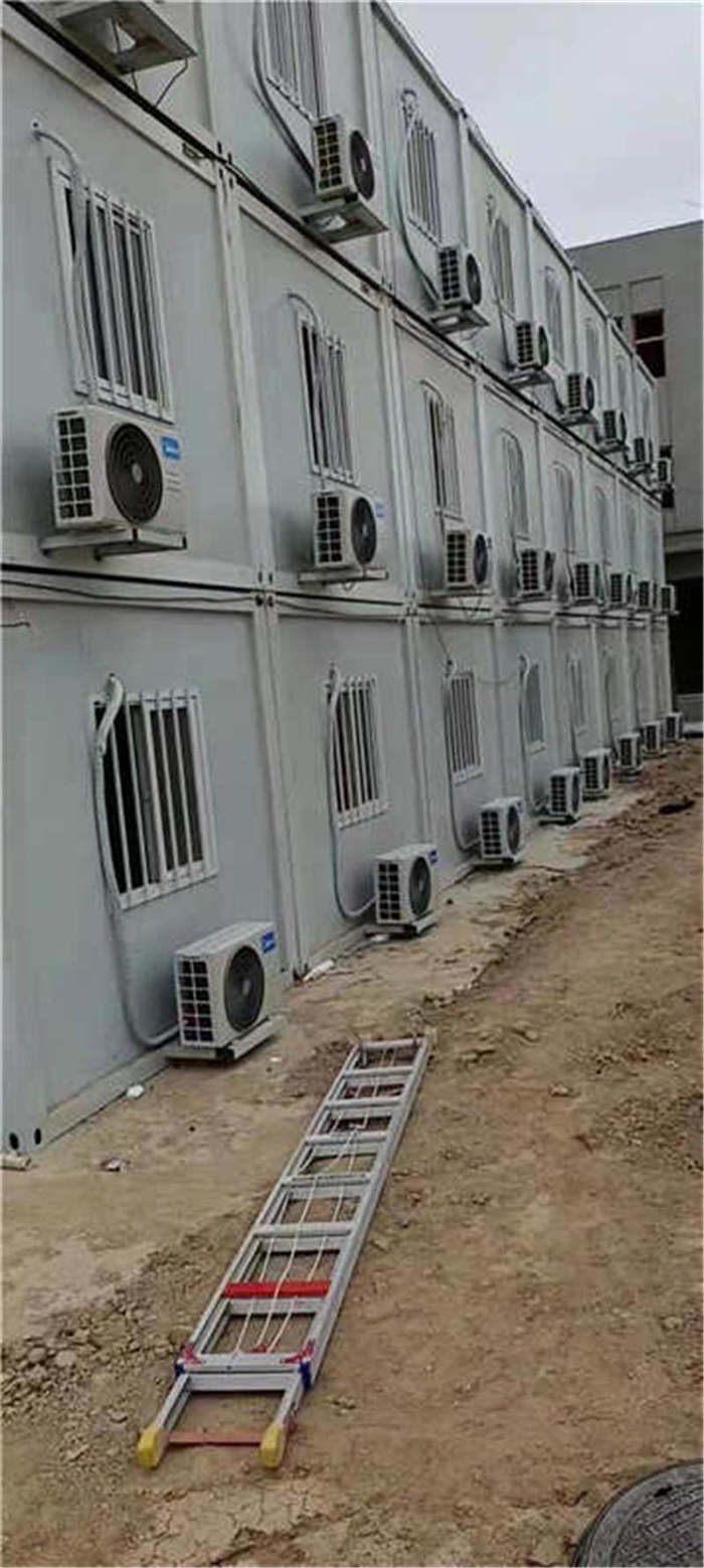 北京門頭溝區住人活動板房購買樓梯6元租金價格不高極了